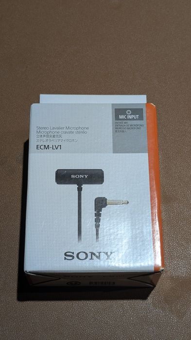 Пітличний мікрофон Sony ECM-LV1