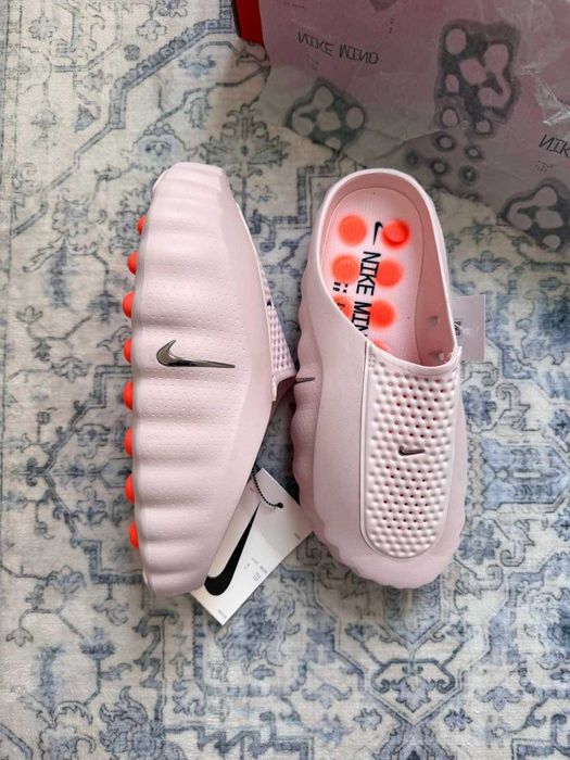 !SALE! Nike Mind 001 Slide Pink Premium 36 37 38 39 40 41 найк тапочки рожеві