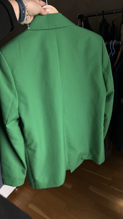 Піджак  жіночий зелений One by one