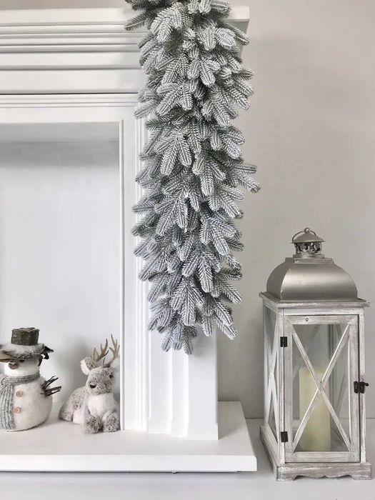 Хвойні новорічні гірлянди Traditional - декор (засніжені 1.2 м та 2 м)