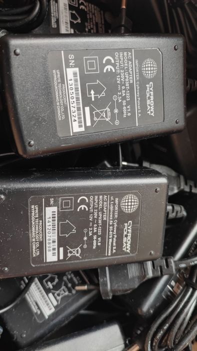 5 sztuk zasilacz do dekodera cyfrowego Polsatu i taśm LED