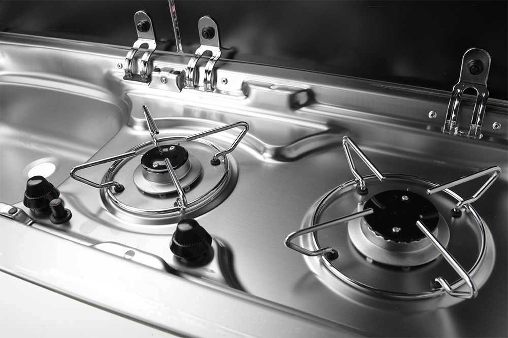 Kuchenka +zlewozmywak Dometic MO9222R/L Przyczepa kempingowa, kamper