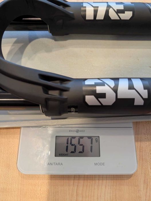 Fox Performance Elite factory 34 step cast SC 1489 gramów 120mm boost