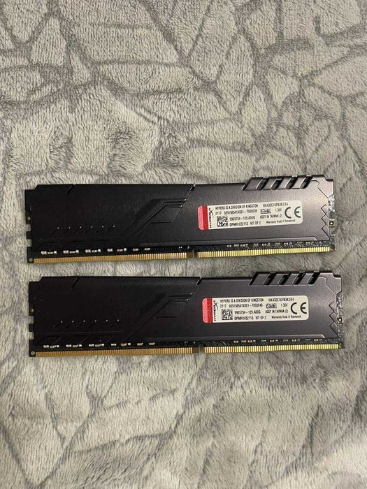 HyperX Fury 64GB (2x32GB) DDR4 3200MHz CL16 — HX432C16FB3K2/64