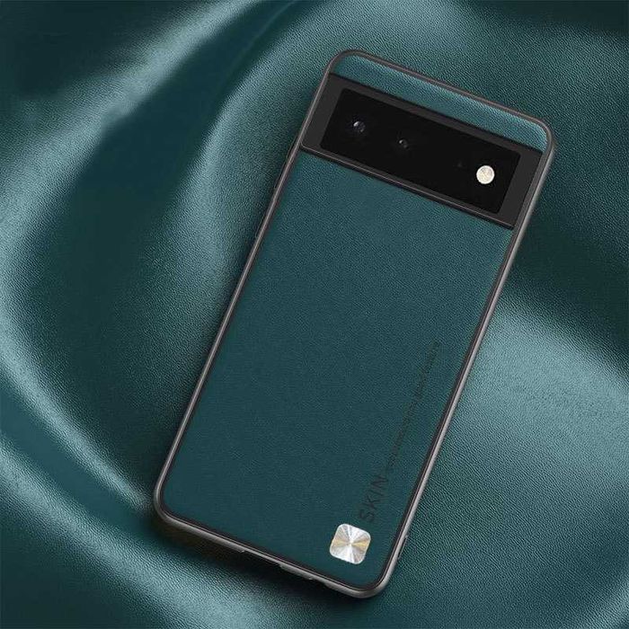 Кожаный чехол для Google Pixel 7 Pro LEATHER SKIN на все модели