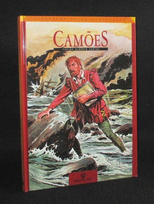 Livro BD Camões Carlos Alberto Santos