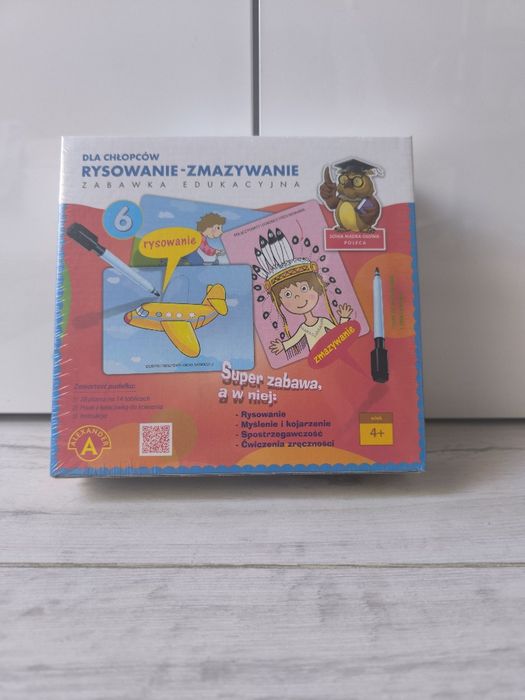 Rysowanie - zmazywanie dla chłopców