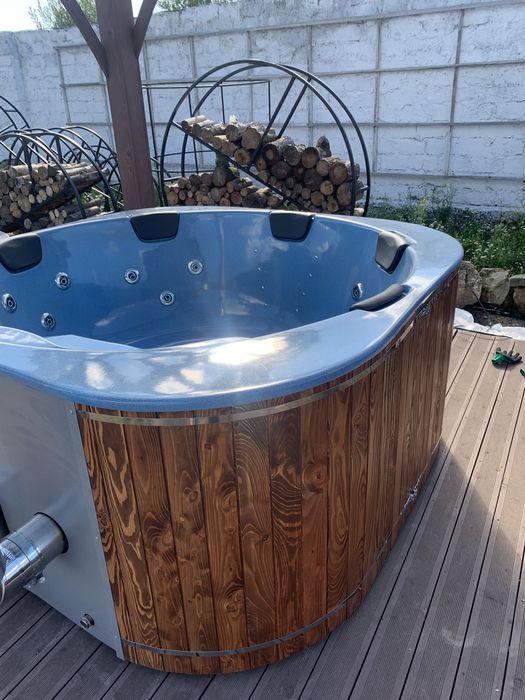 Карпатський чан Джакузі Спа купель Офуро Ванна для релакса Сауна Баня