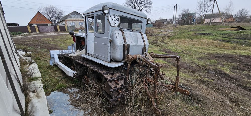 Хтз бульдозер т 74 повністю в робочому стані!