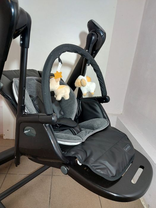 CARRELLO CАSCATA шезлонг укачивающий цент и стульчик для кормления 3/1