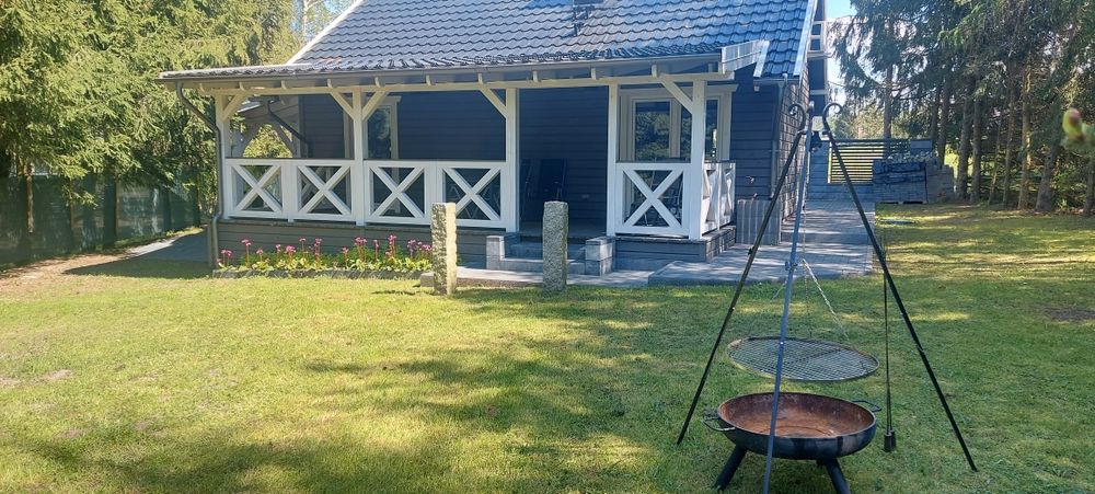 Domek na MAZURACH nad Jeziorem Krzywe koło Mrągowa. Domek nr 2