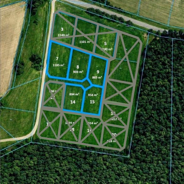 Działka budowlana, 10ar, las, Mazury, bezterminowe Warunki Zabudowy