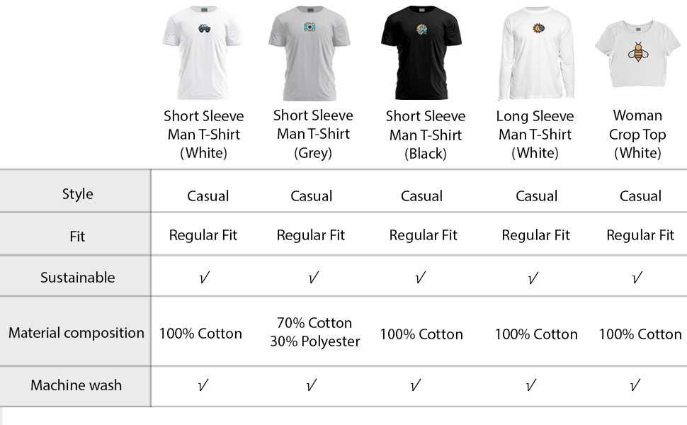 Męski T-shirt z cyfrowym BONA basics z nadrukiem,% 100 bawełna, czarny
