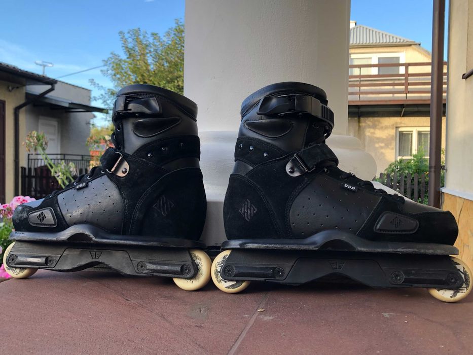 Rolki agresywne USD Imperial carbon II 45 powerslide unikat super stan