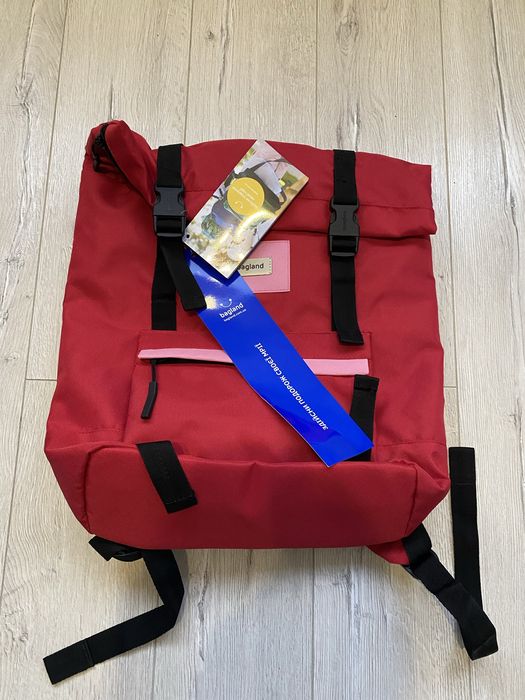 Рюкзак Роллтоп Bagland Holder 25 Л. Червоний