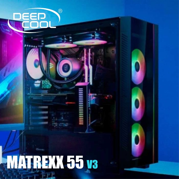 deepcool matrexx 55 v3 - купити комп'ютери та комплектуючі - Ціна