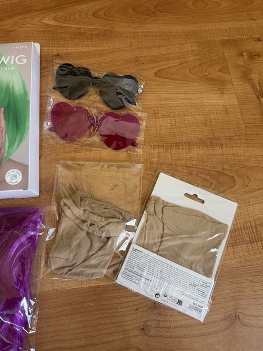 Peruki + czepki NOWE