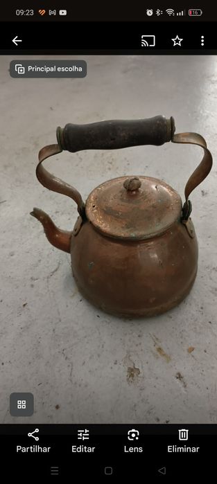 Bule chaleira antiga