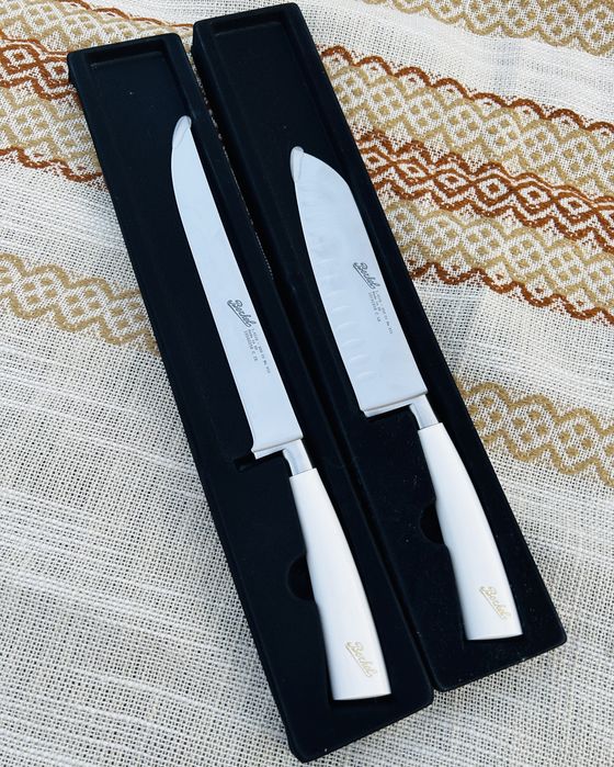 Професійні кухонні ножі шеф кухаря Berkel, Santoku, для хліба, риби