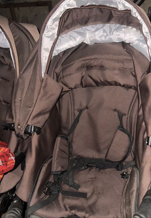 Коляска для двійні 2 в 1