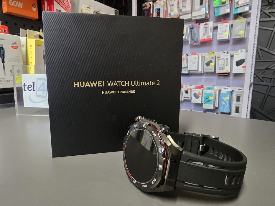 ***Skkep Tel4u - Huawei Watch Ultimate 2, Black 22m gwar