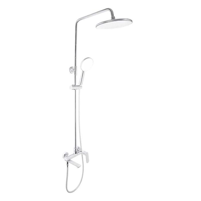 Душова система Qtap Evia 3 споживача | Верхній та ручний душ