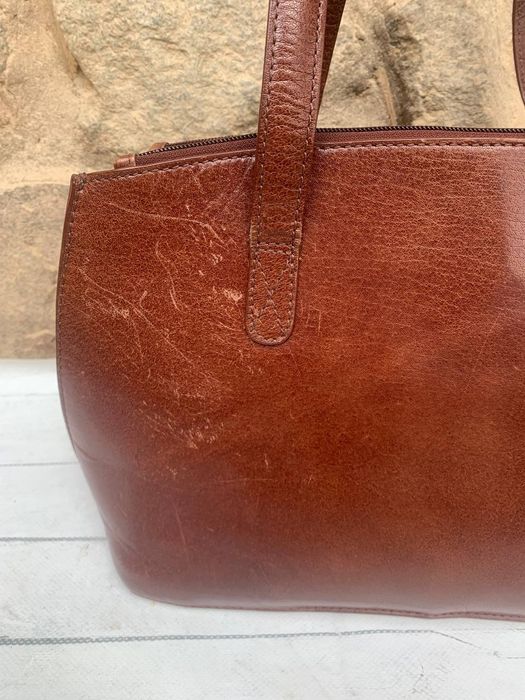 Osprey London винтажная кожаная сумка.