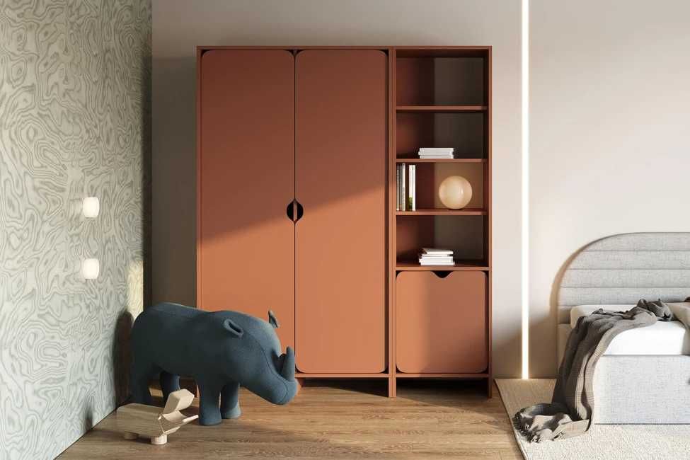 Niko szafa dwudrzwiowa CEGŁA MYBED -60% OUTLET