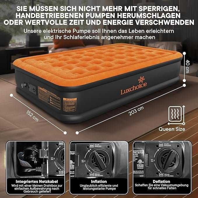 colchão  auto insuflável