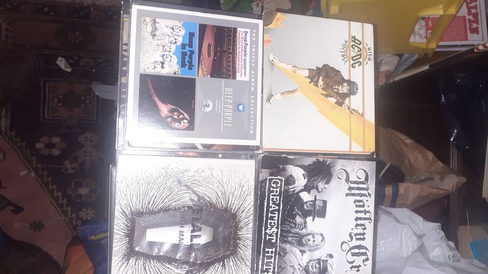 Lote cds metal hard rock progressivo blues ac dc