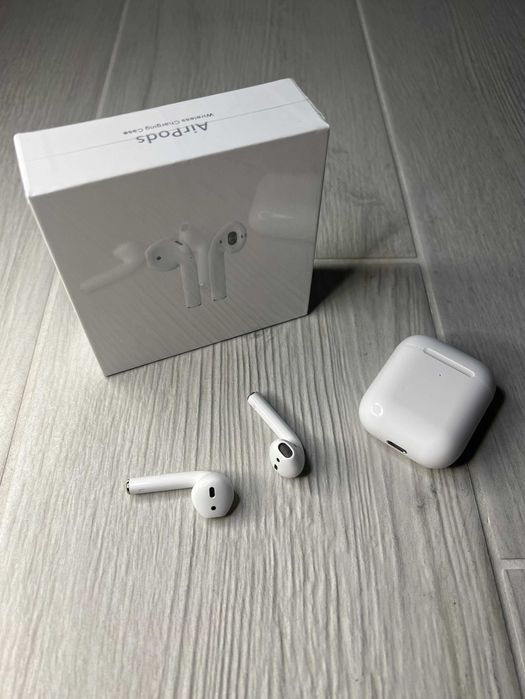 Бездротові навушники Аірподс 2 1в1 Топова новинка +чохол