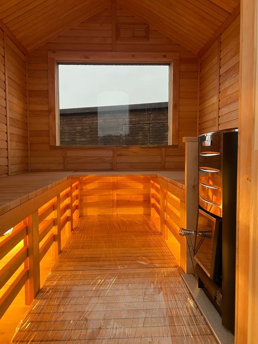 Sauna typu "Stodoła" ocieplona
