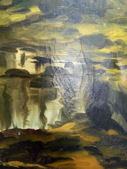 Quadro Óleo sobre Tela - David Levy Lima