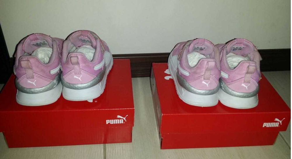 różowe PUMA 26 dziewczynka