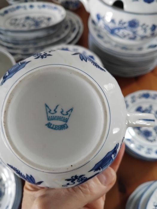 Serwis obiadowy 12 osób Porcelana KSIĄŻ 60 elementów