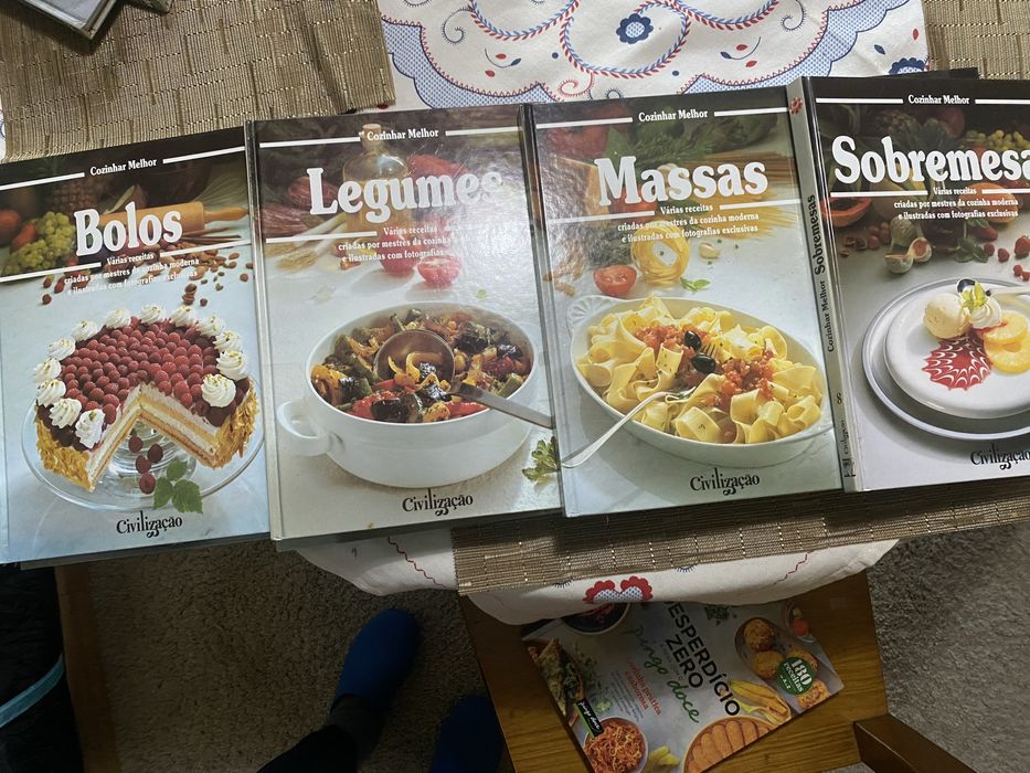 Coleçao de livros “ Cozinhar melhor”