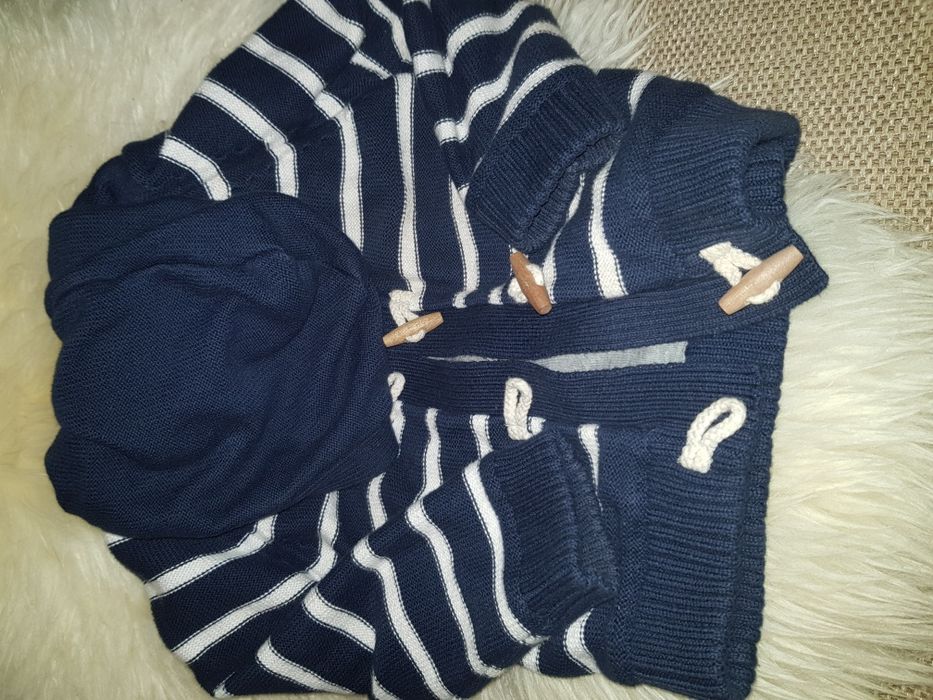 Casaco e camisola Navy Zippy