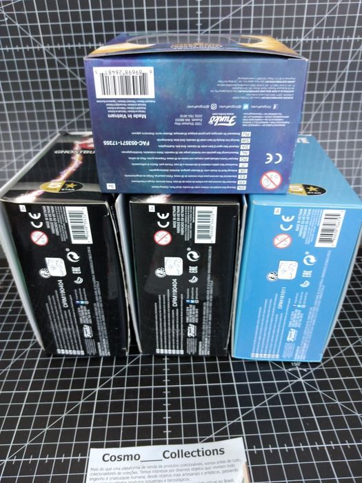 Figuras Funko five stars e Dorbz, Fortnite, Ghostbusters, avengers