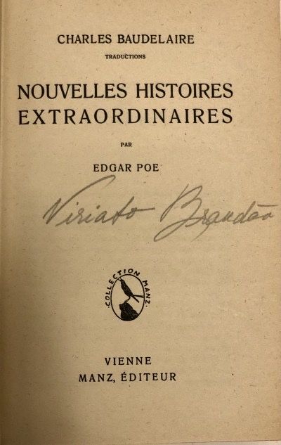 Nouvelles Histoires Extraordinaires- Edgar Põe