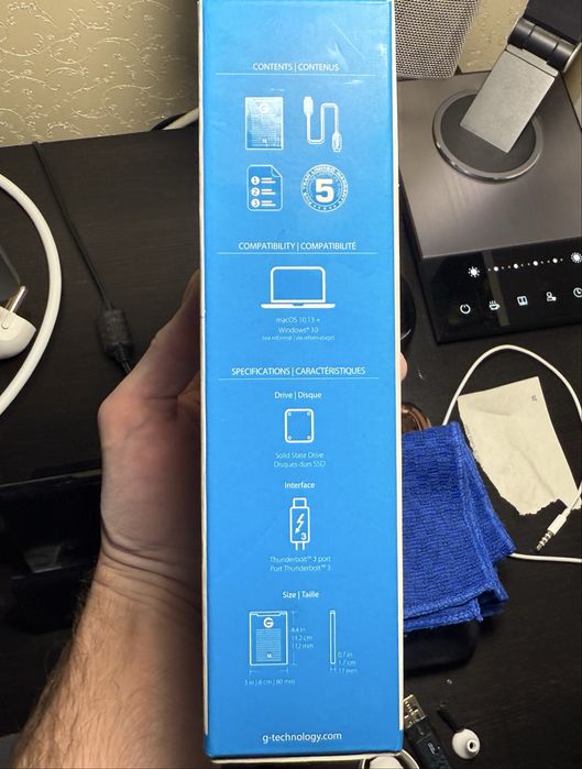 SanDisk Professional 1TB G-DRIVE PRO SSD Thunderbolt 3 External SSD