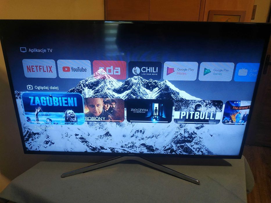 TV 40" Samsung + Smart box WIFI Android TV Netflix YouTube