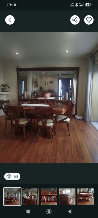 Sala de jantar completa