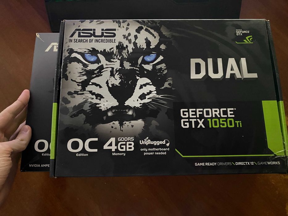 Asus Dual GTX 1050ti 4Gb