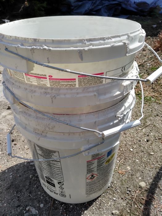 Sprzedam wiadra po tynku  20 sztuk
