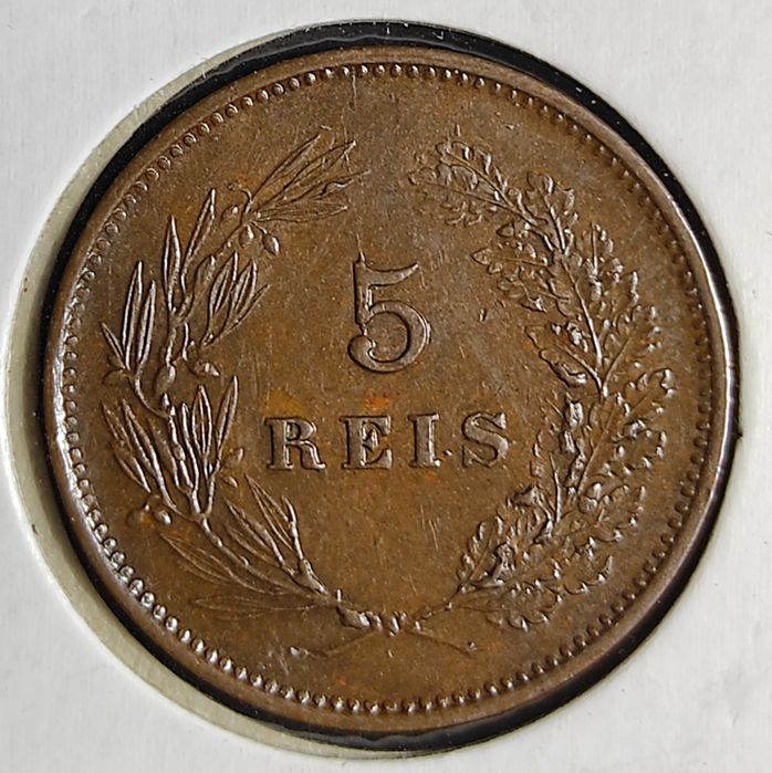 5 Reis 1893, Bronze, MBC/Bela