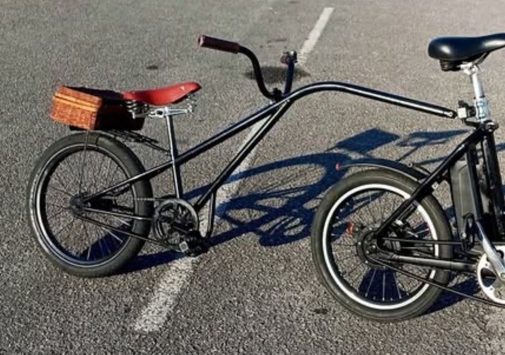 Atrelado bicicleta criança