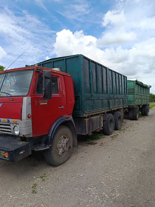 Продам камаз не дорого з причепой