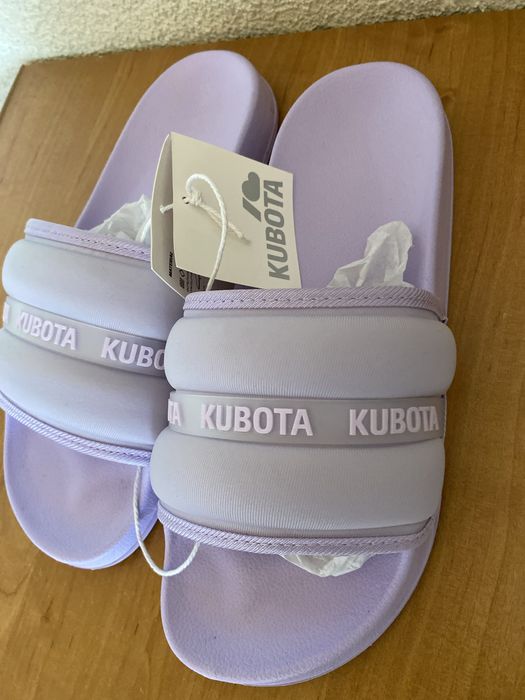 Damskie klapki Kubota -nowe 39