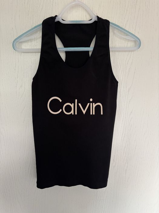 Czsrna koszulka bokserka calvin klein w bardzo dobrym stanie