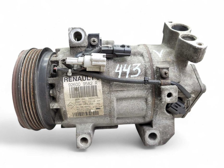 Компрессор кондиционера Renault Clio 4 1.2 16V LPG 2015-2021